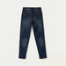 Juniors Solid Jeans with Button Closure and Pockets-Jeans-thumbnailMobile-3