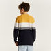 Juniors Striped Pullover with Long Sleeves-Sweaters and Cardigans-thumbnailMobile-3
