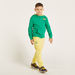 Juniors Printed Zip Through Jacket with Hood and Pockets-Sweatshirts-thumbnail-0