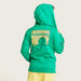 Juniors Printed Zip Through Jacket with Hood and Pockets-Sweatshirts-thumbnailMobile-3