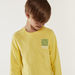 Juniors Graphic Print Sweatshirt with Long Sleeves-Sweatshirts-thumbnail-2