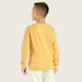 Juniors Printed Sweatshirt with Round Neck and Long Sleeves-Sweaters and Cardigans-thumbnail-3