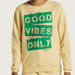 Juniors Printed Crew Neck Pullover with Long Sleeves-Sweatshirts-thumbnail-3