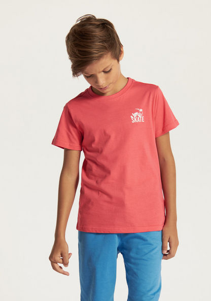 Juniors 3-Piece T-shirt and Shorts Set-Clothes Sets-image-6
