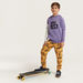 Juniors Skate Print Sweatshirt with Hood and Pocket-Sweatshirts-thumbnailMobile-1