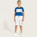 Juniors Printed Crew Neck T-shirt and Shorts Set-Clothes Sets-thumbnail-1