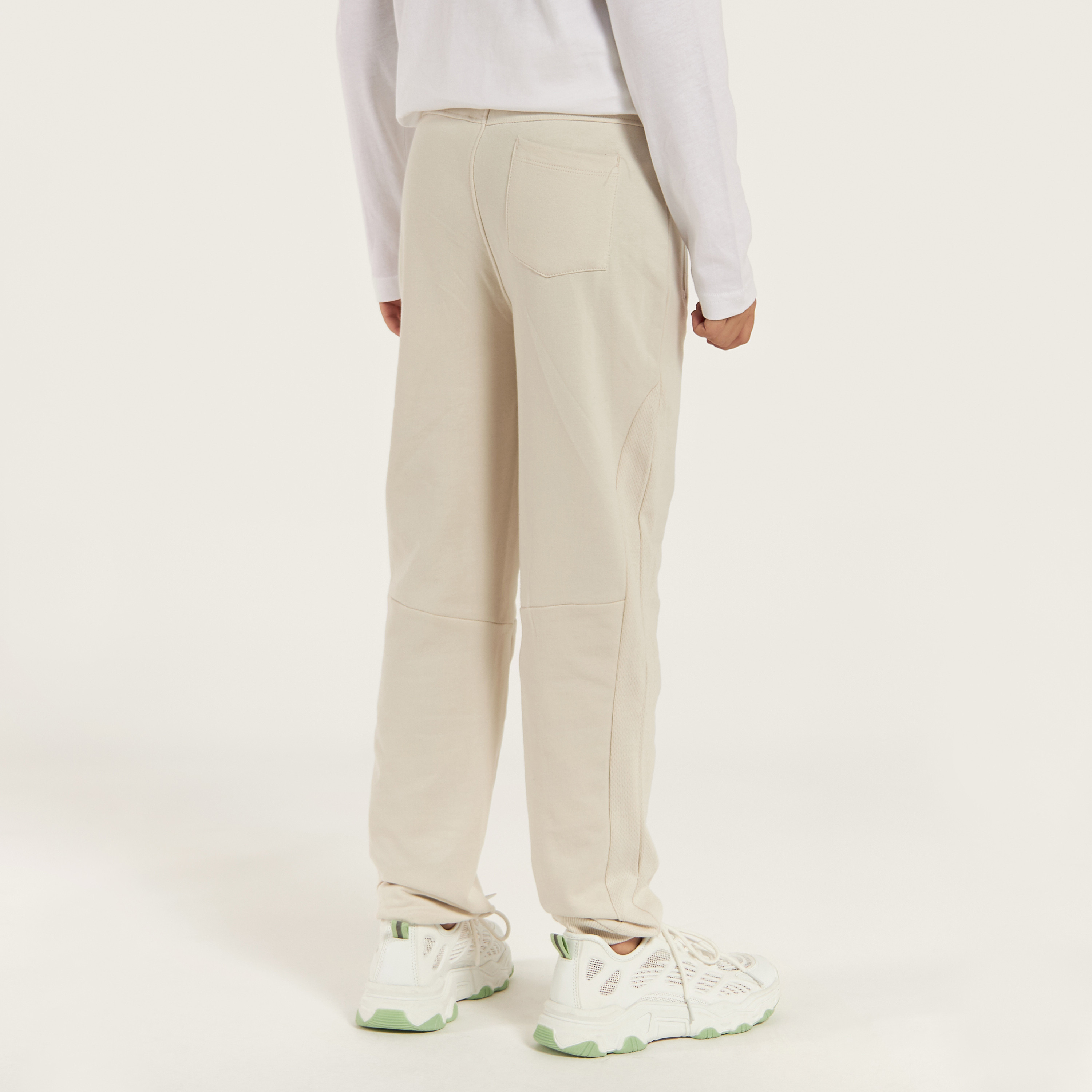 XYZ Logo Print Joggers with Drawstring Closure and Pockets-sports-boys-clothing-bottoms-image-4