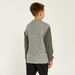 Eligo Ribbed Sweater with Long Sleeves and Flap Pocket-Sweaters and Cardigans-thumbnail-3