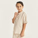 Eligo Textured Polo T-shirt and Shorts Set-Clothes Sets-thumbnailMobile-2