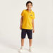 Lee Cooper Solid Polo T-shirt with Short Sleeves and Button Closure-T Shirts-thumbnailMobile-0