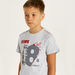 Lee Cooper Printed Crew Neck T-shirt with Short Sleeves-T Shirts-thumbnail-2