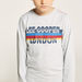 Lee Cooper Logo Print Crew Neck T-shirt with Long Sleeves-T Shirts-thumbnailMobile-2