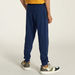 Lee Cooper Solid Joggers with Drawstring Closure and Pockets-Joggers-thumbnailMobile-4