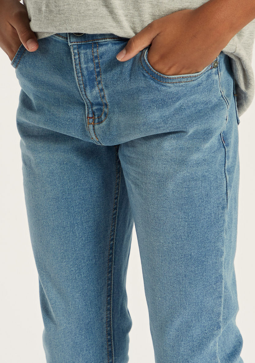 Lee Cooper Boys' Regular Fit Jeans-Jeans-image-2