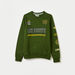 Lee Cooper Printed Sweatshirt with Long Sleeves and Kangaroo Pocket-Sweatshirts-thumbnailMobile-0