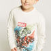 Avengers Print T-shirt with Crew Neck and Long Sleeves-T Shirts-thumbnailMobile-2
