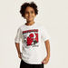 Spider-Man Print T-shirt with Round Neck and Short Sleeves-T Shirts-thumbnailMobile-1