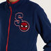 Spider-Man Print Sweatshirt with Zip Closure and Stand Neck-Sweatshirts-thumbnail-2