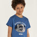 NASA Graphic Print T-shirt with Round Neck and Short Sleeves-T Shirts-thumbnail-2