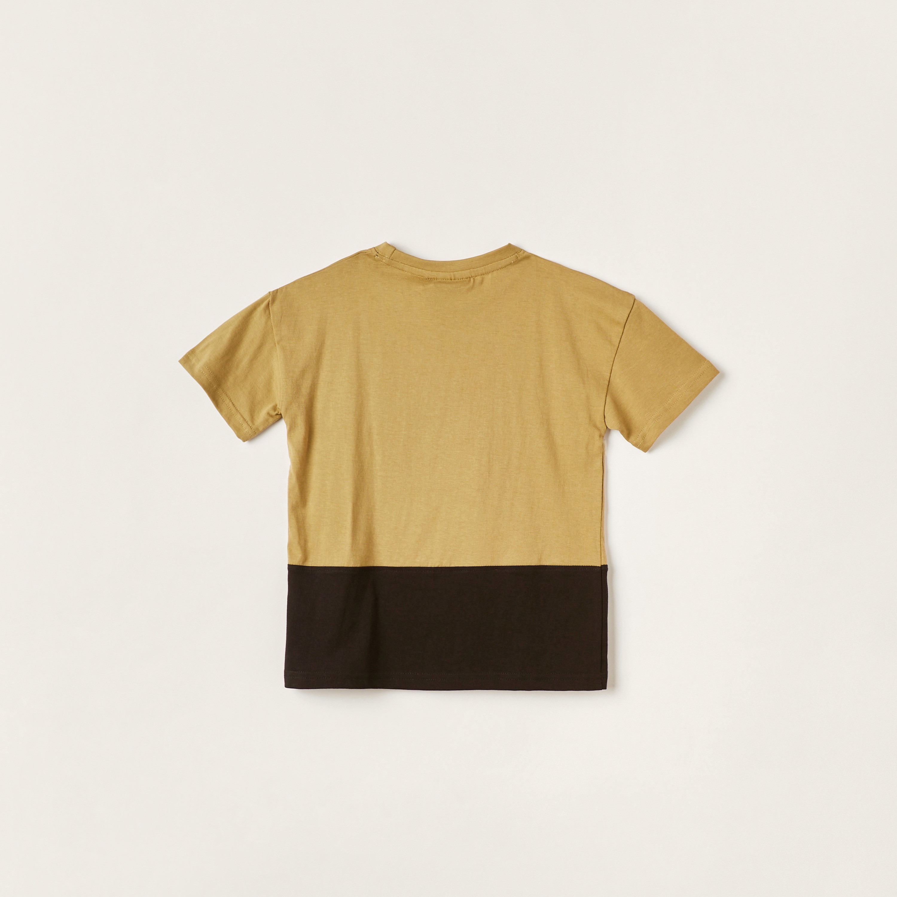 Discovery Printed T-shirt with Crew Neck and Short Sleeves-boys-clothing-tshirtsandpolos-image-3