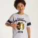 Garfield Print Crew Neck T-shirt with Short Sleeves and Sequin Detail-T Shirts-thumbnailMobile-3