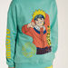 TV Tokyo Naruto Print Sweatshirt with Crew Neck and Long Sleeves-Sweatshirts-thumbnail-2