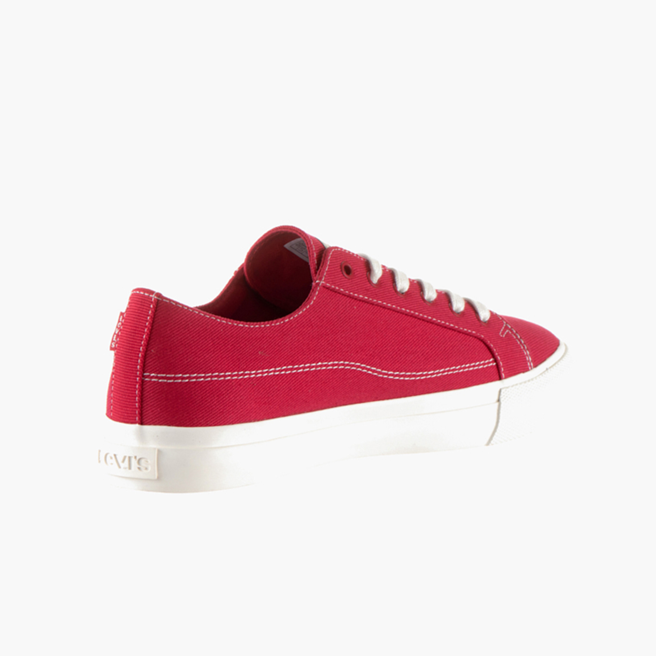 حذاء رياضي ليفيز رجالي بتصميم ذاتي أحمر مع إغلاق بأربطة-men-shoes-sneakers-image-2