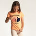 Juniors Embellished T-shirt with Crew Neck and Short Sleeves-T Shirts-thumbnail-1