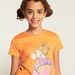 Juniors Printed T-shirt with Round Neck and Short Sleeves-T Shirts-thumbnailMobile-2