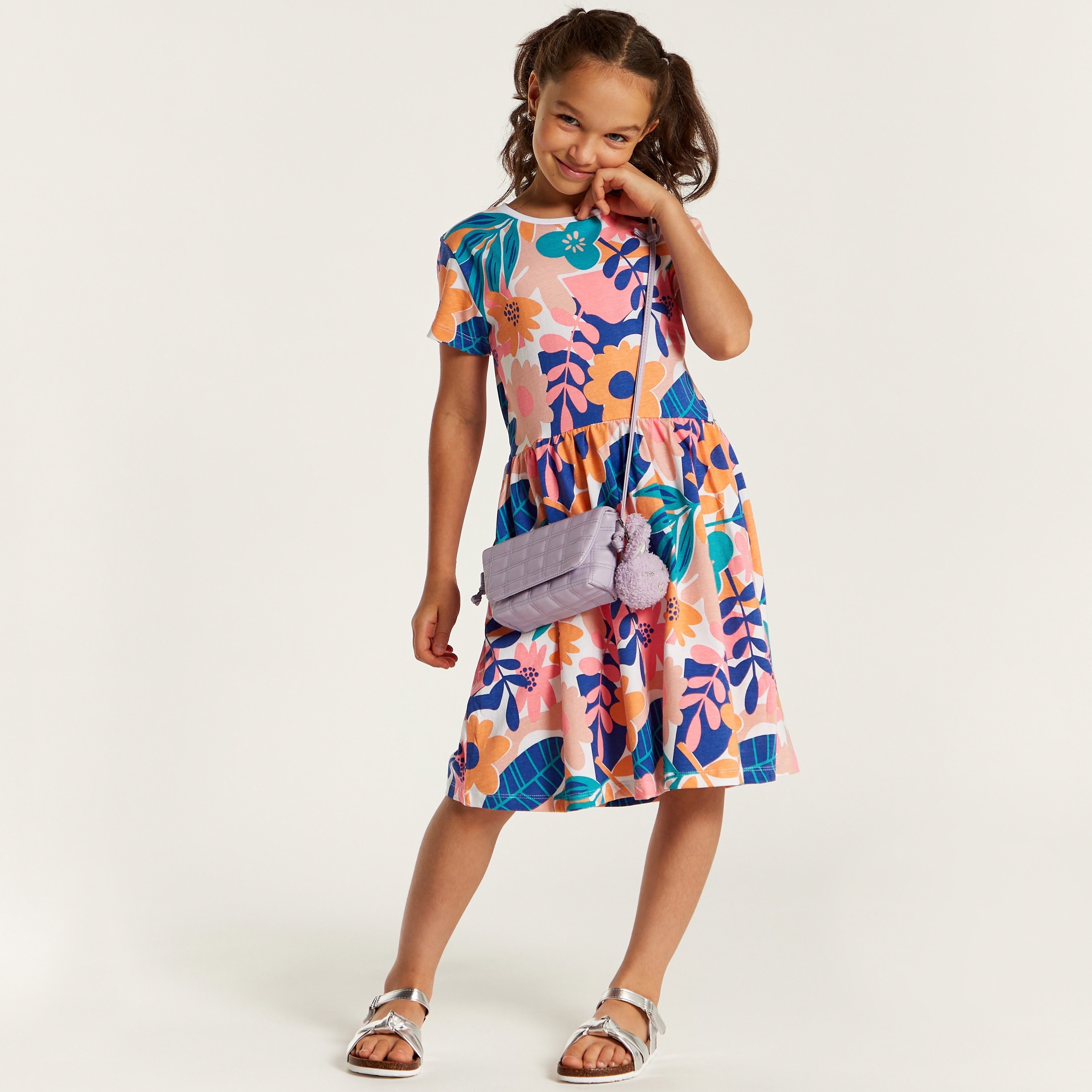 Juniors sales floral dress