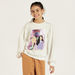 Juniors Embellished Sweatshirt with Round Neck and Long Sleeves-Sweatshirts-thumbnailMobile-1