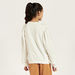 Juniors Embellished Sweatshirt with Round Neck and Long Sleeves-Sweatshirts-thumbnail-3