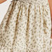 Floral Print Skirt with Flounce Hem and Shirred Waistband-Skirts-thumbnailMobile-2