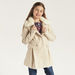 Eligo Solid Coat with Plush Collar and Button Closure-Coats and Jackets-thumbnailMobile-1