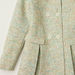Eligo Textured Jacket with Fur Collar and Long Sleeves-Coats and Jackets-thumbnailMobile-2