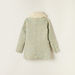 Eligo Textured Jacket with Fur Collar and Long Sleeves-Coats and Jackets-thumbnailMobile-3