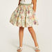 Lee Cooper Floral Print Skirt with Elasticated Waistband-Skirts-thumbnail-1