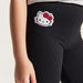 Sanrio Hello Kitty Print Mid-Rise Leggings with Elasticated Waistband - Set of 2-Leggings-thumbnail-2