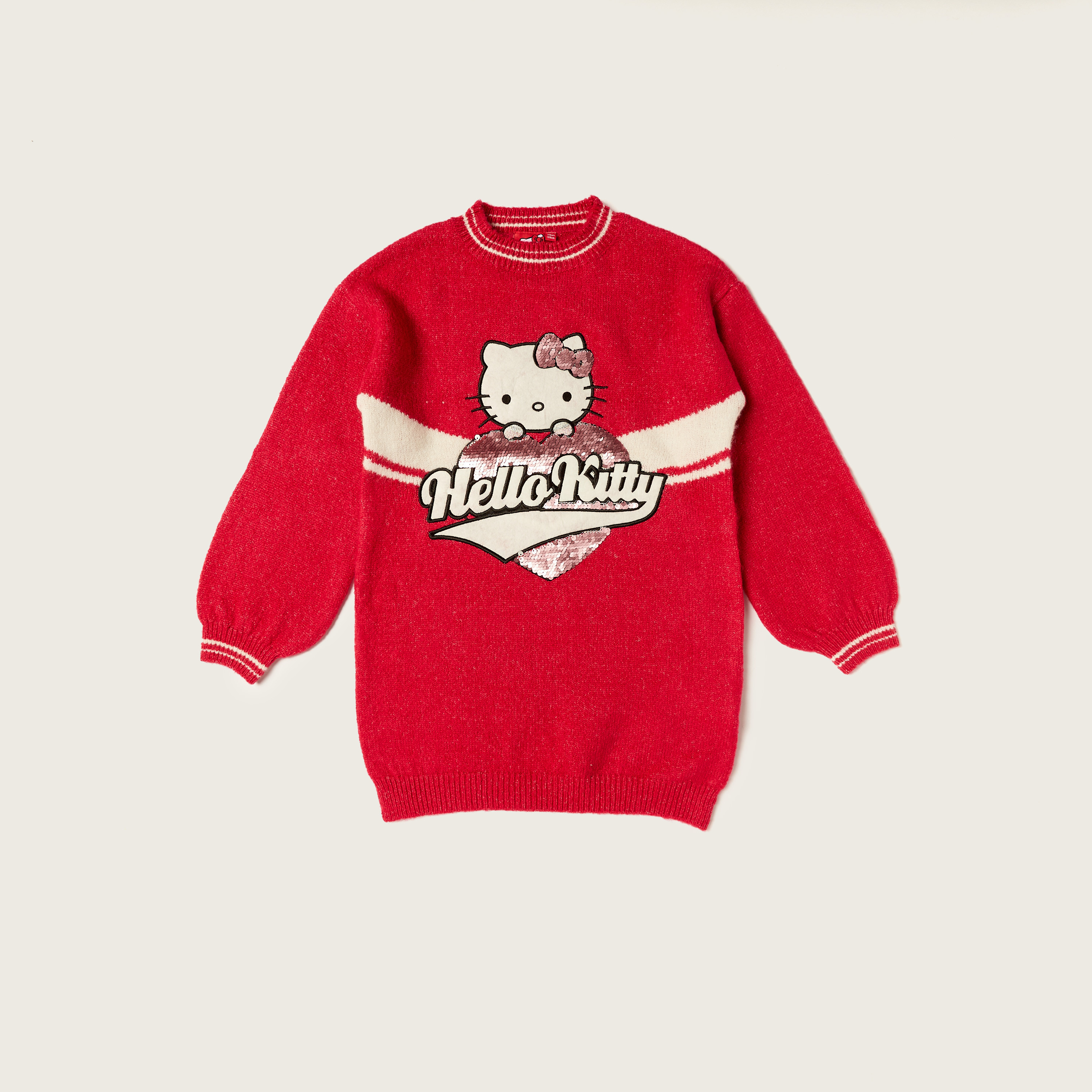 Sanrio Hello Kitty Embroidered Pullover and Stockings Set-girls-clothing-dressesandjumpsuits-image-2
