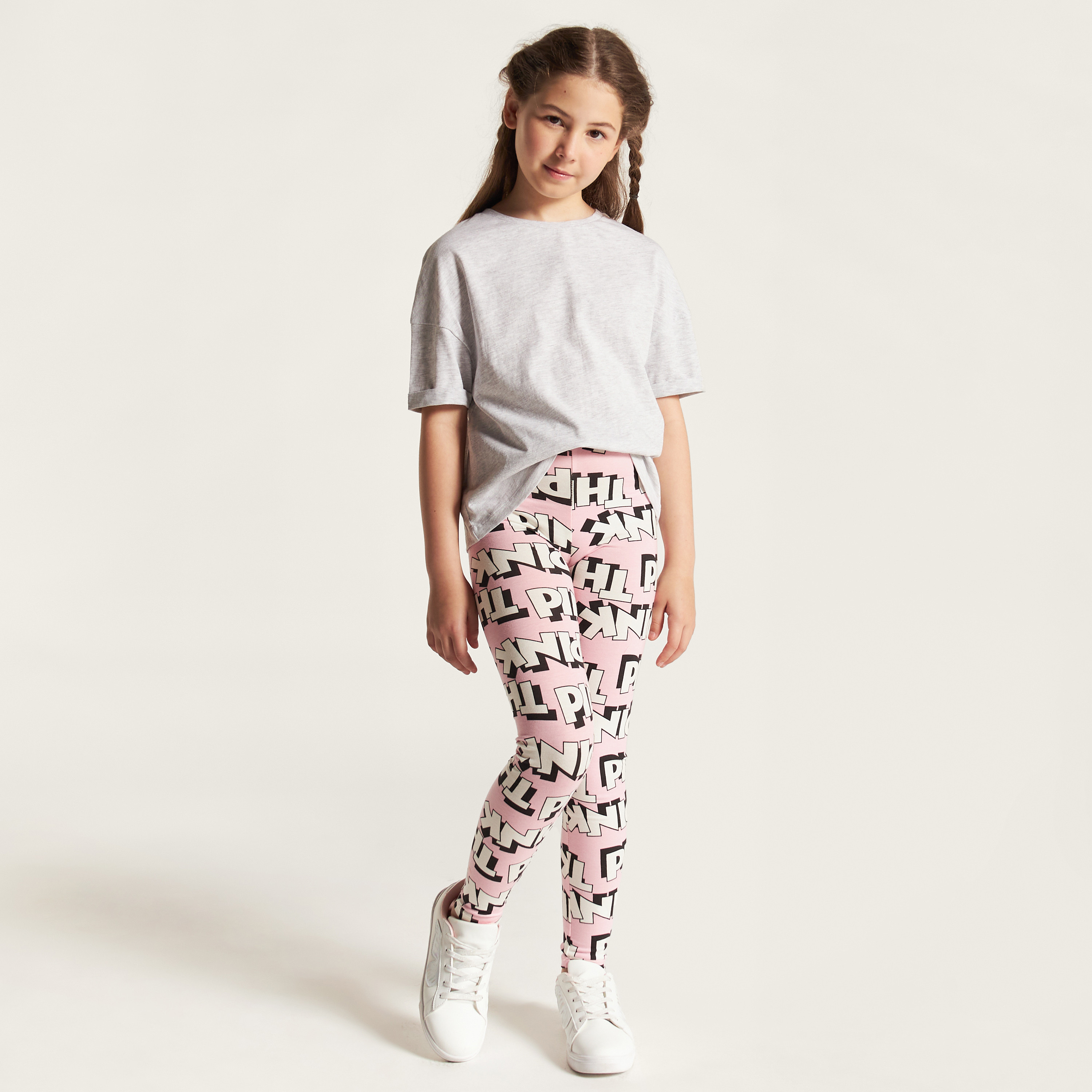 Buy SATINIOR Soft Printed Leggings 80s Style Neon Leggings Pants with  Assorted Designs for Women and Girls Online at desertcartINDIA