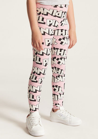 Printed Legging with Elasticated Waistband