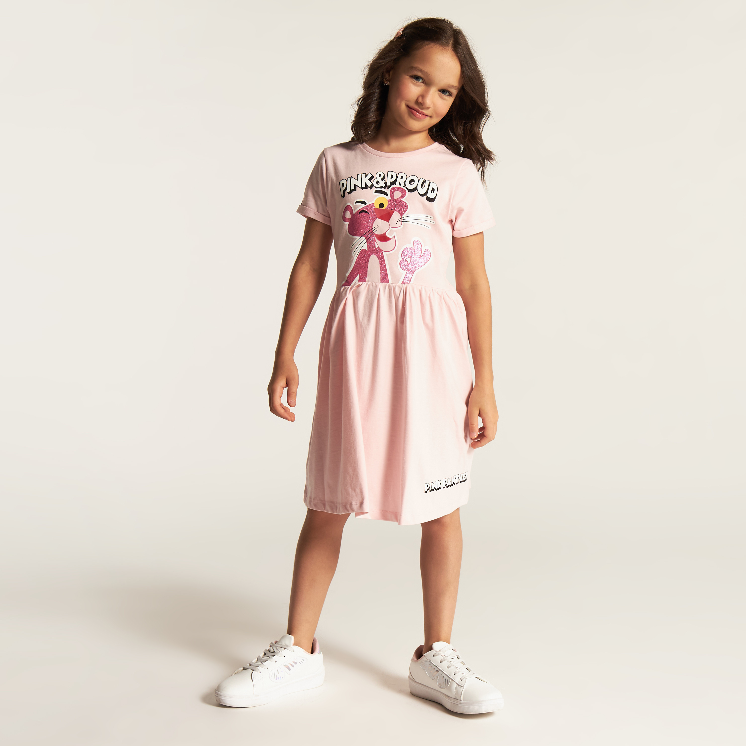 Pink panther t shirt dress best sale