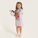 TV Tokyo Round Neck Dress with Long Sleeves-Dresses%2C Gowns and Frocks-thumbnailMobile-0