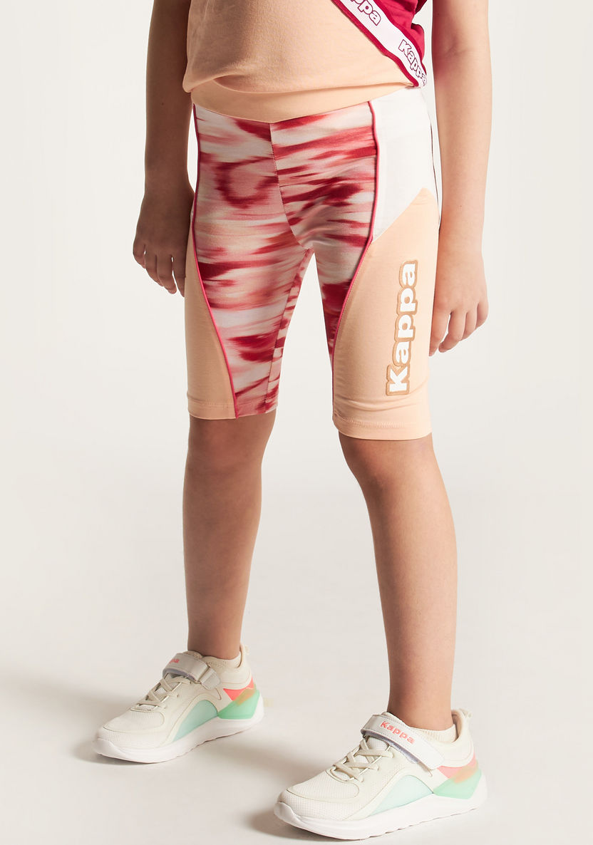 Kappa Panelled Shorts with Elasticated Waistband-Shorts-image-1