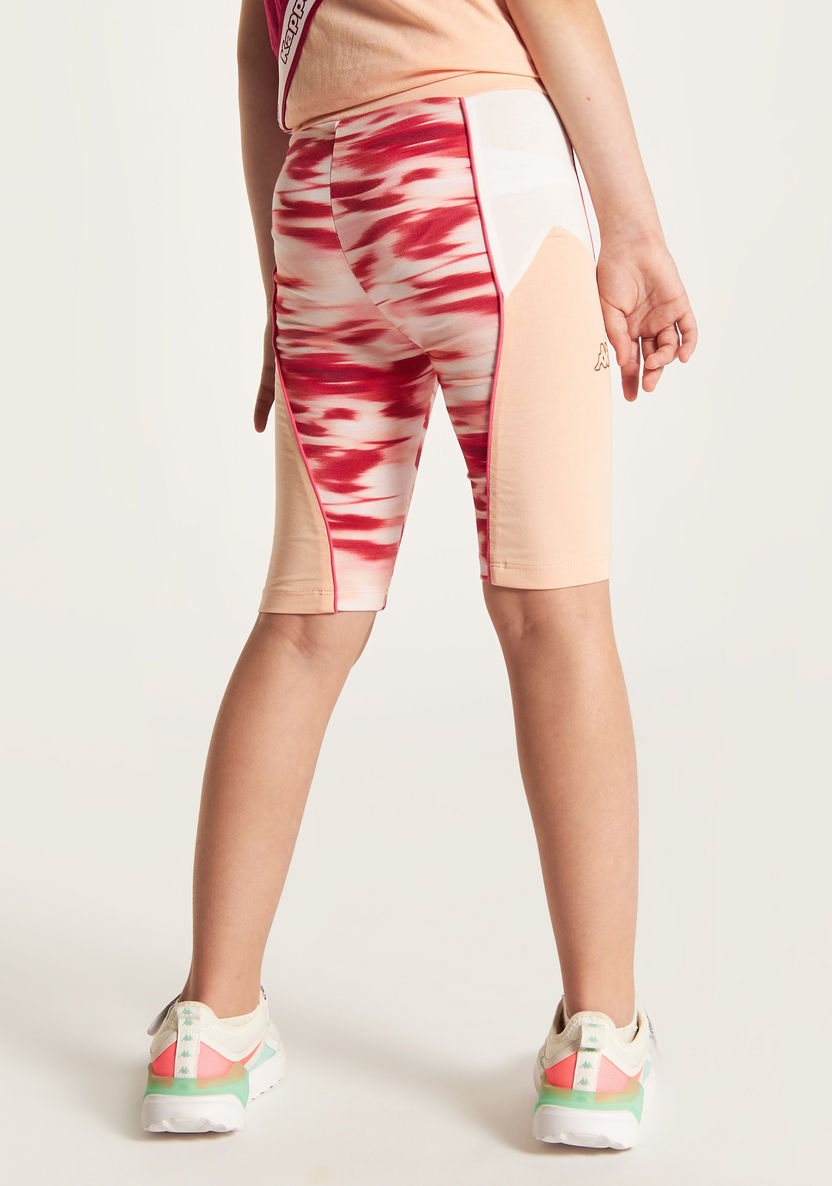 Kappa Panelled Shorts with Elasticated Waistband-Shorts-image-3