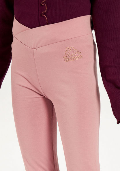 Kappa Solid Legging with Elasticated Waistband