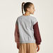 Kappa Colourblock Sweatshirt with Crew Neck and Long Sleeves-Jackets-thumbnail-3