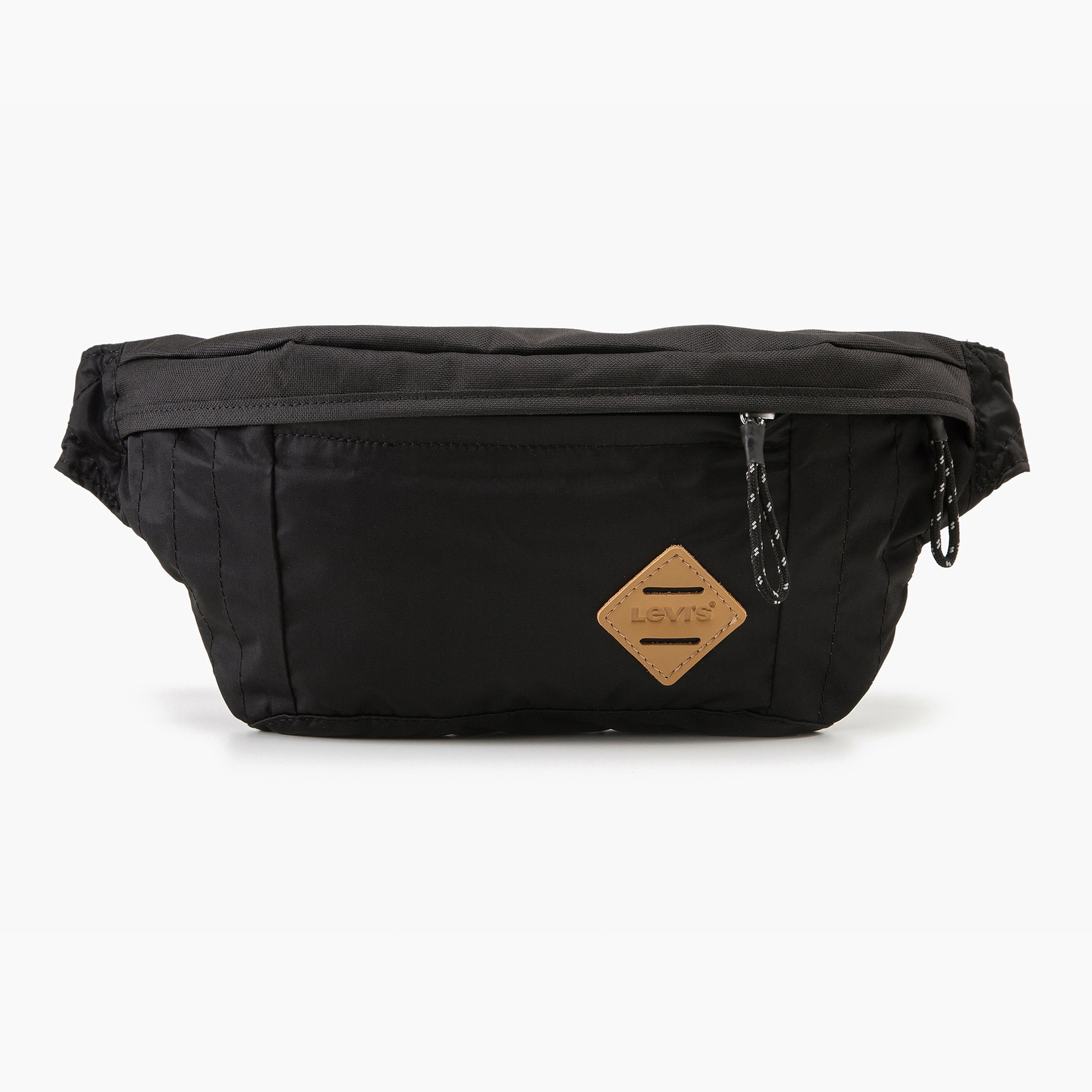 Levi's Men Black Solid Waist Bags-men-bags-image-1
