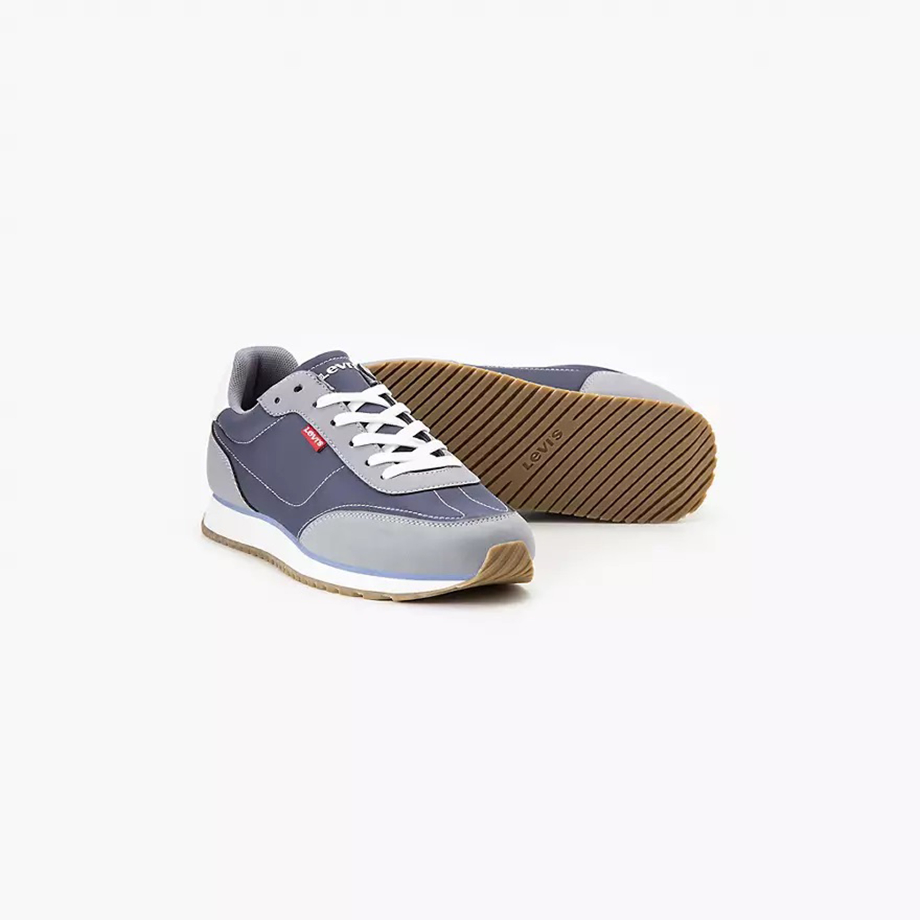 حذاء Levi's الرياضي الرجالي ذو الأربطة Stag Runner ذو الرقبة المنخفضة | D70300016-men-shoes-sneakers-image-3