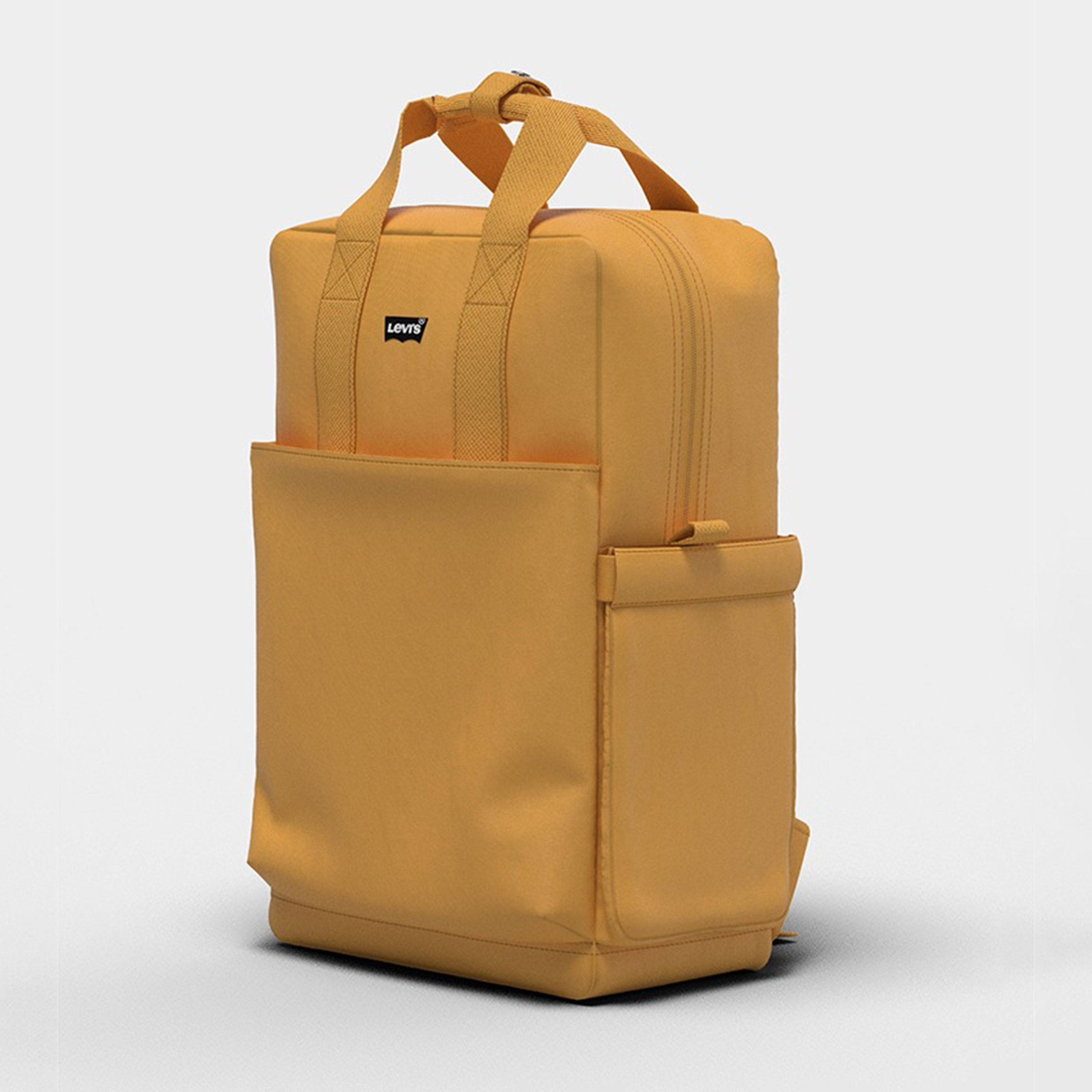 حقيبة ظهر سادة بمقبض مزدوج وسحاب إغلاق وأحزمة قابلة للتعديل من ليفايس-travel-luggagesandbags-backpacks-image-5